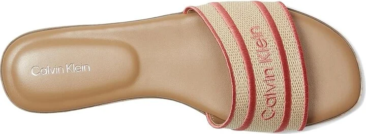 Calvin Klein Kendell Women's Shoes Light Natural/Pink : 9 M, Synthetic - Image 2