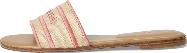 Calvin Klein Kendell Women's Shoes Light Natural/Pink : 9 M, Synthetic - Image 6