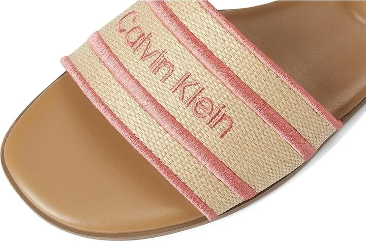 Calvin Klein Kendell Women's Shoes Light Natural/Pink : 9 M, Synthetic - Image 7