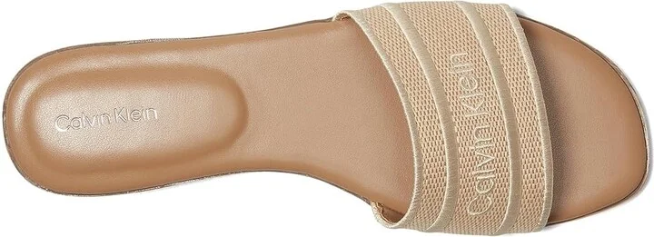 Calvin Klein Kendell Women's Shoes Light Natural/White : 7.5 M, Synthetic - Image 2