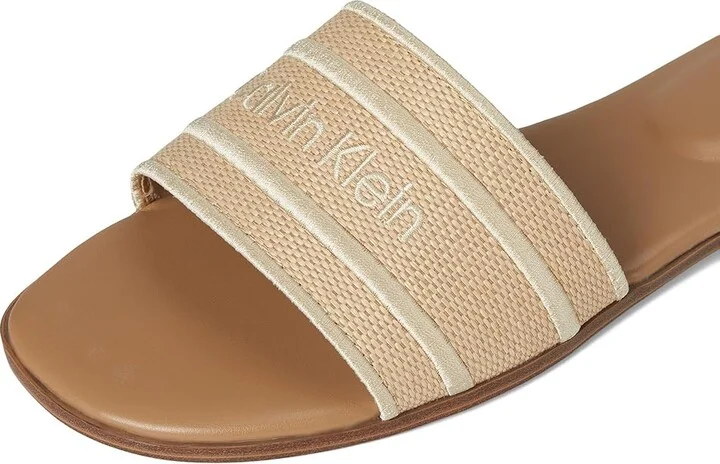 Calvin Klein Kendell Women's Shoes Light Natural/White : 7.5 M, Synthetic - Image 7