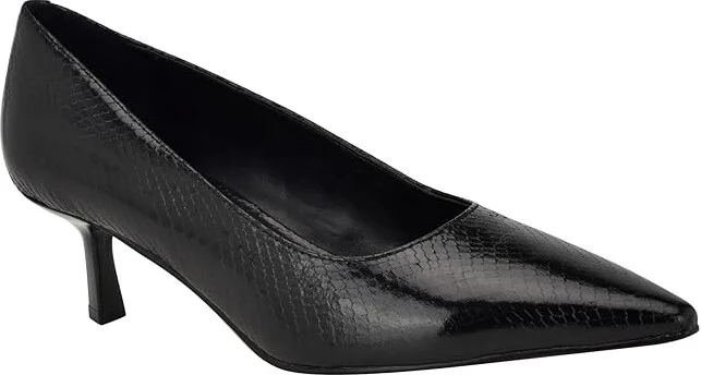 Calvin Klein Kierra High Women's Heels Black : 8 M, Leather - Image 5