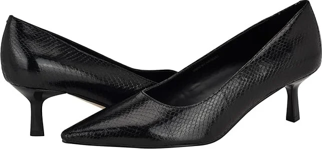 Calvin Klein Kierra High Women's Heels Black : 8 M, Leather