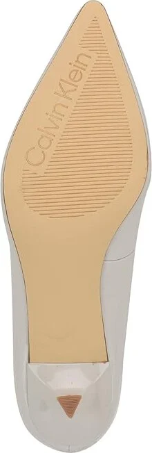 Calvin Klein Kierra High Women's Heels Grey Patent : 10 M, Leather - Image 3