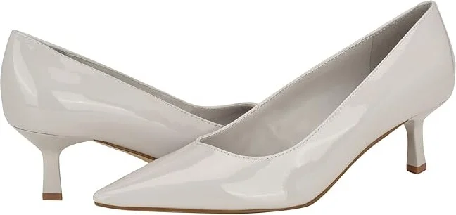 Calvin Klein Kierra High Women's Heels Grey Patent : 10 M, Leather