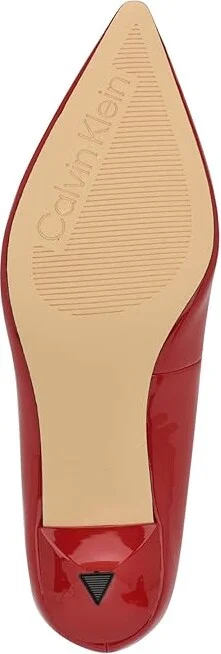 Calvin Klein Kierra High Women's Heels Red Patent : 9.5 M, Leather - Image 3