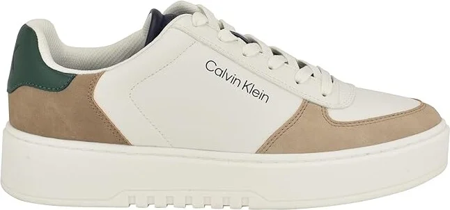 Calvin Klein Kiko Men's Lace-up Boots Light Natural : 8.5 M, Leather - Image 5