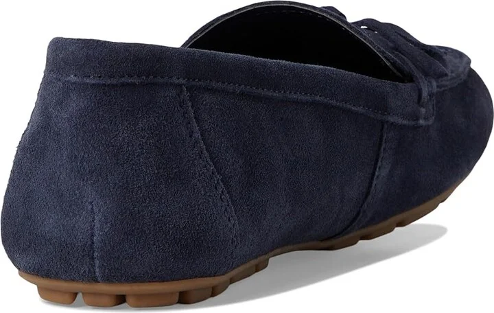 Calvin Klein Koria Women's Dress Flat Shoes Dark Blue Suede : 10 M, Rubber/Suede - Image 4