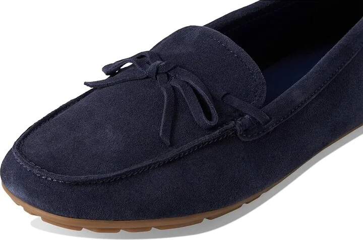 Calvin Klein Koria Women's Dress Flat Shoes Dark Blue Suede : 10 M, Rubber/Suede - Image 7