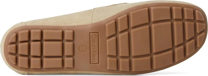 Calvin Klein Koria Women's Dress Flat Shoes Light Natural Suede : 9.5 M, Rubber/Suede - Image 3