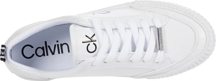 Calvin Klein Lariss Women's Shoes White : 5 M, Synthetic - Image 2