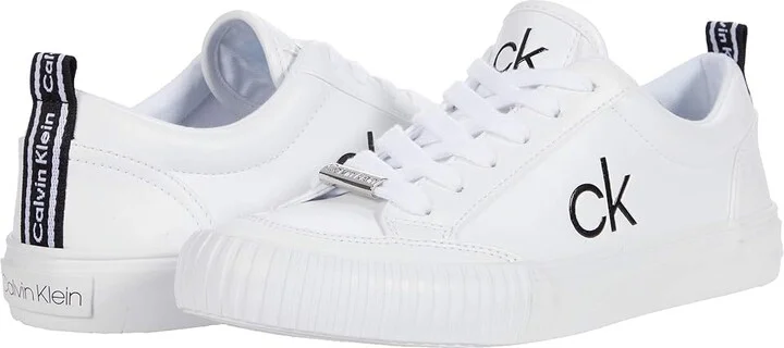Calvin Klein Lariss Women's Shoes White : 5 M, Synthetic