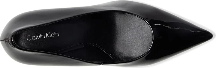 Calvin Klein Leciey Women's Shoes Black Patent : 6 M, Synthetic - Image 2