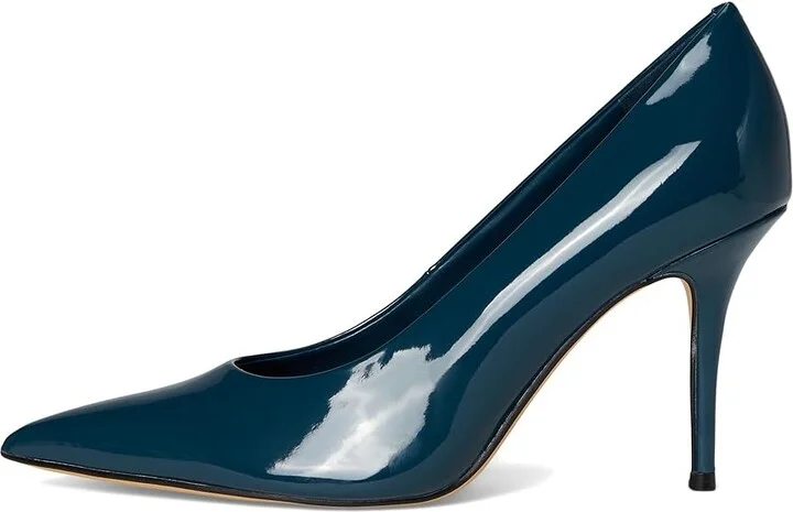 Calvin Klein Leciey Women's Shoes Dark Green Patent : 8 M, Synthetic - Image 6