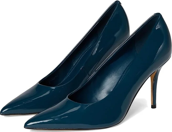 Calvin Klein Leciey Women's Shoes Dark Green Patent : 8 M, Synthetic