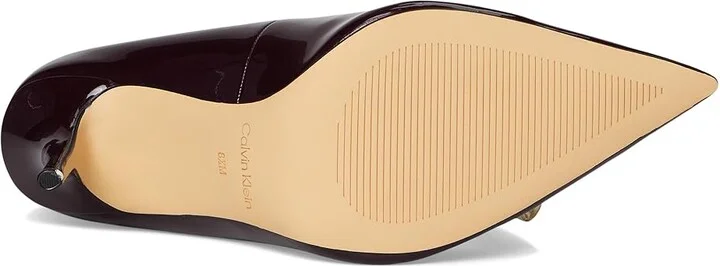 Calvin Klein Leciey Women's Shoes Dark Red Patent : 6 M, Synthetic - Image 3