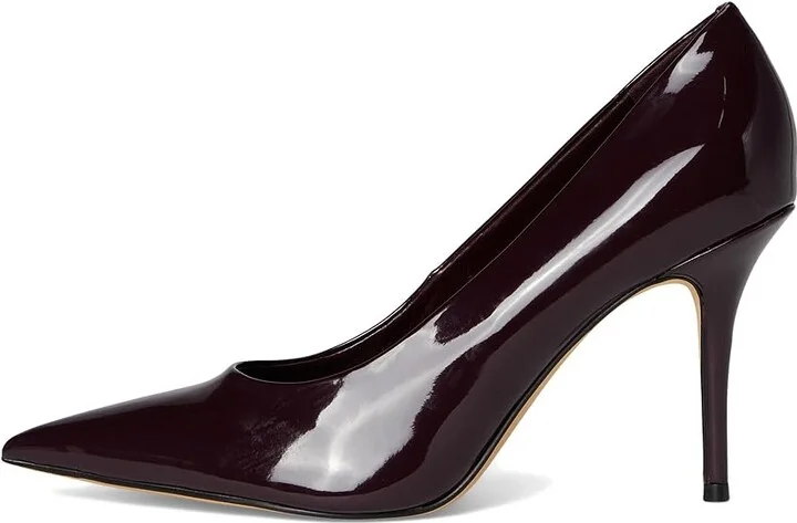 Calvin Klein Leciey Women's Shoes Dark Red Patent : 6 M, Synthetic - Image 6
