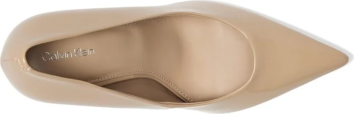 Calvin Klein Leciey Women's Shoes Taupe Patent : 7.5 M, Synthetic - Image 2