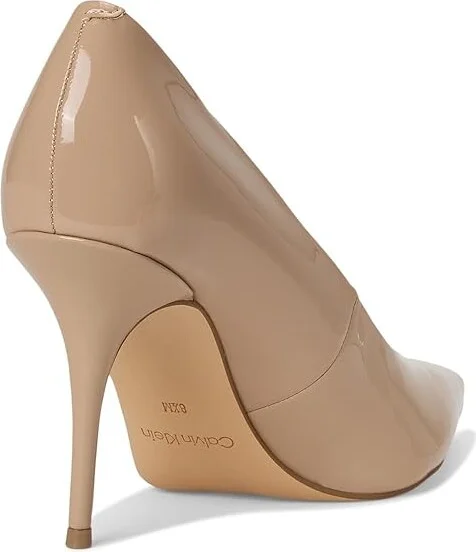 Calvin Klein Leciey Women's Shoes Taupe Patent : 7.5 M, Synthetic - Image 4