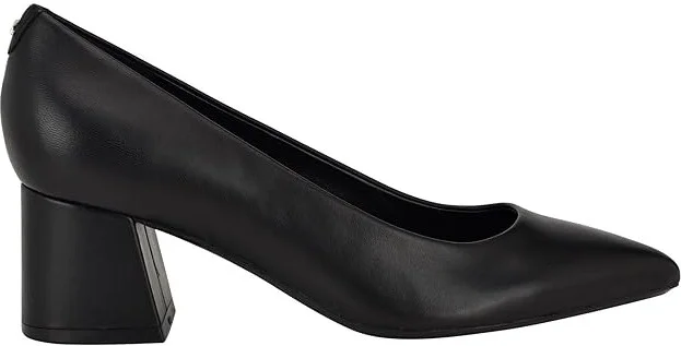 Calvin Klein Lenott High Women's Heels Black Leather : 10 M, Leather/Suede/Synthetic - Image 5