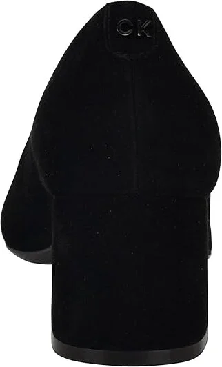 Calvin Klein Lenott High Women's Heels Black Suede : 8.5 M, Leather/Suede/Synthetic - Image 4