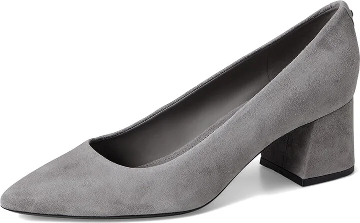 Calvin Klein Lenott High Women's Heels Grey Suede : 8.5 M, Leather/Suede/Synthetic - Image 5