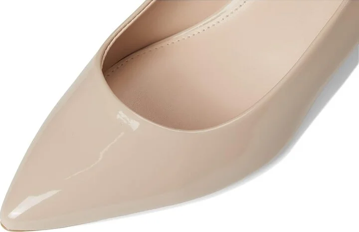 Calvin Klein Lenott High Women's Heels Light Natural Patent : 10 M, Leather/Suede/Synthetic - Image 7