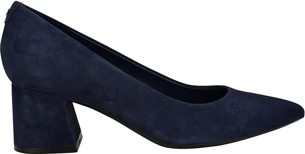 Calvin Klein Lenott High Women's Heels Navy Suede : 6 M, Leather/Suede/Synthetic - Image 5
