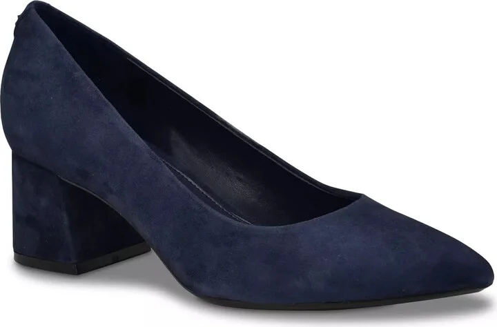 Navy Suede