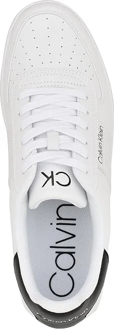 Calvin Klein Lento Men's Lace-up Boots White/Black : 7 M, Leather - Image 2