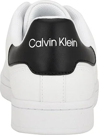 Calvin Klein Lento Men's Lace-up Boots White/Black : 7 M, Leather - Image 4