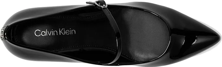 Calvin Klein Leora High Women's Heels Black Patent : 8.5 M, Synthetic - Image 2