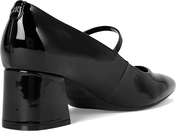 Calvin Klein Leora High Women's Heels Black Patent : 8.5 M, Synthetic - Image 4