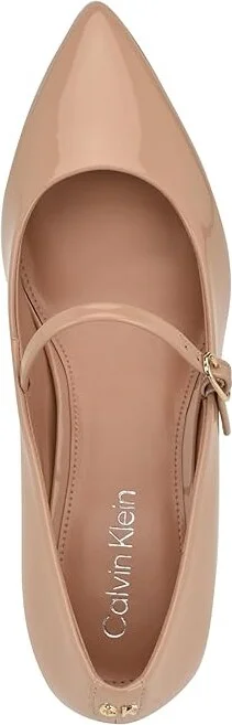 Calvin Klein Leora High Women's Heels Light Pink Patent : 8 M, Synthetic - Image 2