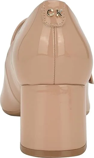 Calvin Klein Leora High Women's Heels Light Pink Patent : 8 M, Synthetic - Image 4
