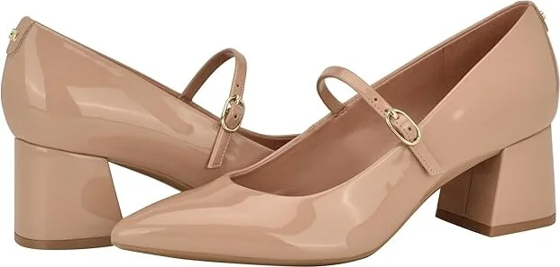 Calvin Klein Leora High Women's Heels Light Pink Patent : 8 M, Synthetic