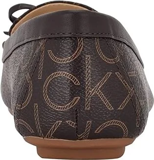 Calvin Klein Linca Women's Shoes Espresso Logo : 5 M, Faux Leather - Image 4