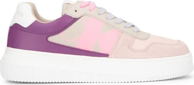 Calvin Klein Logo Printed Platform Sneakers