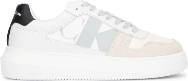 Calvin Klein Logo Printed Platform Sneakers