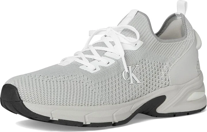 Calvin Klein Lorhee Women's Shoes Light Grey : 9 M, Canvas/Lace/Rubber - Image 5