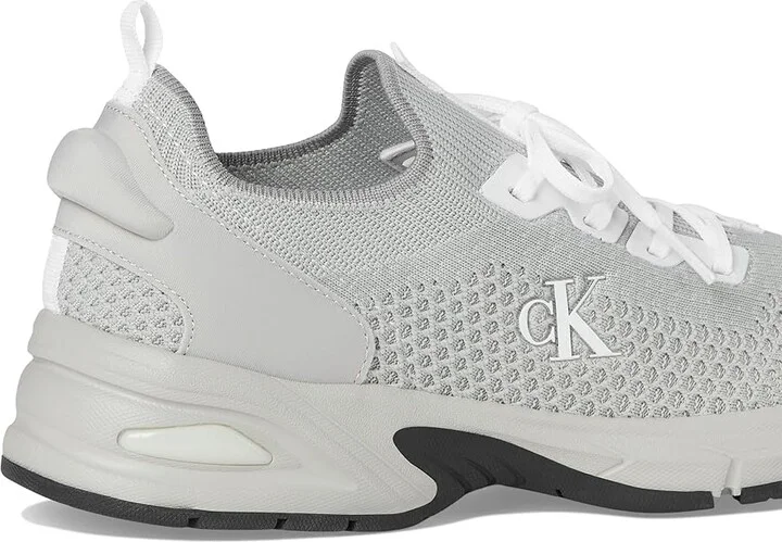 Calvin Klein Lorhee Women's Shoes Light Grey : 9 M, Canvas/Lace/Rubber - Image 7