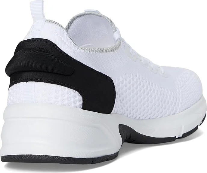 Calvin Klein Lorhee Women's Shoes White/Black : 10 M, Canvas/Lace/Rubber - Image 4