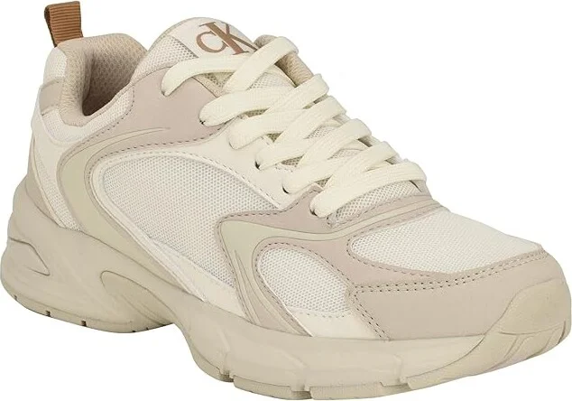 Calvin Klein Lyam Women's Shoes Light Grey : 9.5 M, Synthetic - Image 4