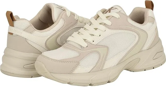 Calvin Klein Lyam Women's Shoes Light Grey : 9.5 M, Synthetic
