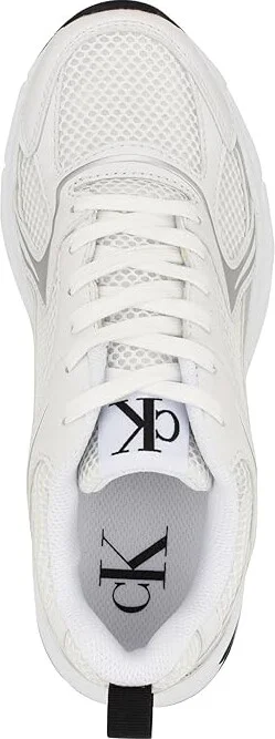 Calvin Klein Lyam Women's Shoes White/Black : 10 M, Synthetic - Image 2