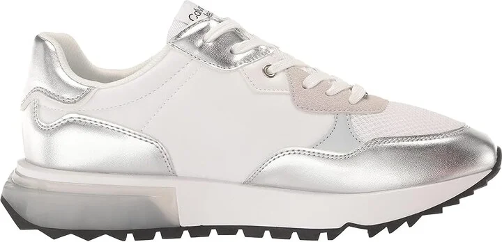 Calvin Klein Magalee Women's Shoes Silver : 10 M, Textile - Image 5