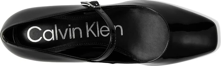 Calvin Klein Marlay High Women's Heels Black Patent : 8.5 M - Image 2