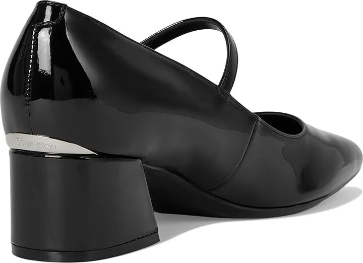 Calvin Klein Marlay High Women's Heels Black Patent : 8.5 M - Image 4
