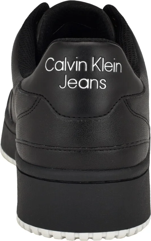 Calvin Klein Men's Acre Lace-Up Casual Sneakers - Black/White Multi - Image 3