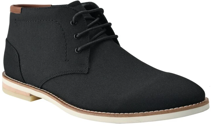 Calvin Klein Men's Alory Casual Round Toe Lace Up Boots